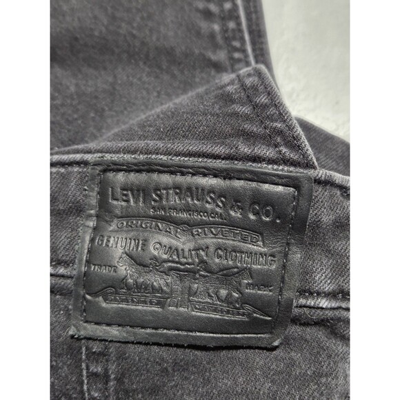 Levi’s Overalls Black Size 29 Women's Premium Stretch Wide Leg Denim - Picture 7 of 15
